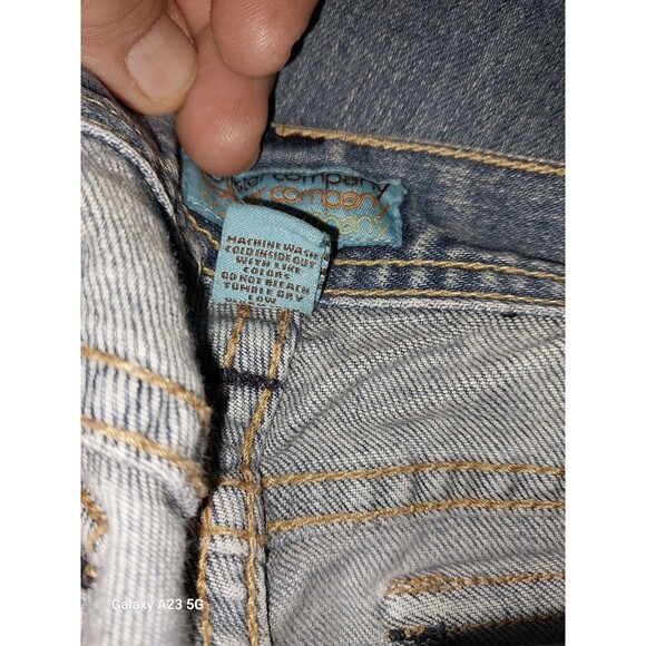 Hollister Jeans Women's Size 5 Blue Bootcut Y2K Stretch - Picture 7 of 7